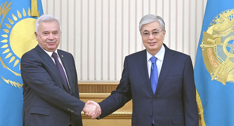 President of Kazakhstan Receives Head of LUKOIL - ROGTEC